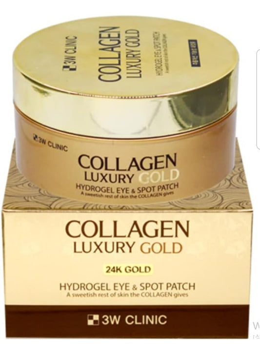 [K-beauty] 3W CLINIC Collagen Luxury Gold Hydrogel Eye & Spot Patch 1pack (60pcs)
