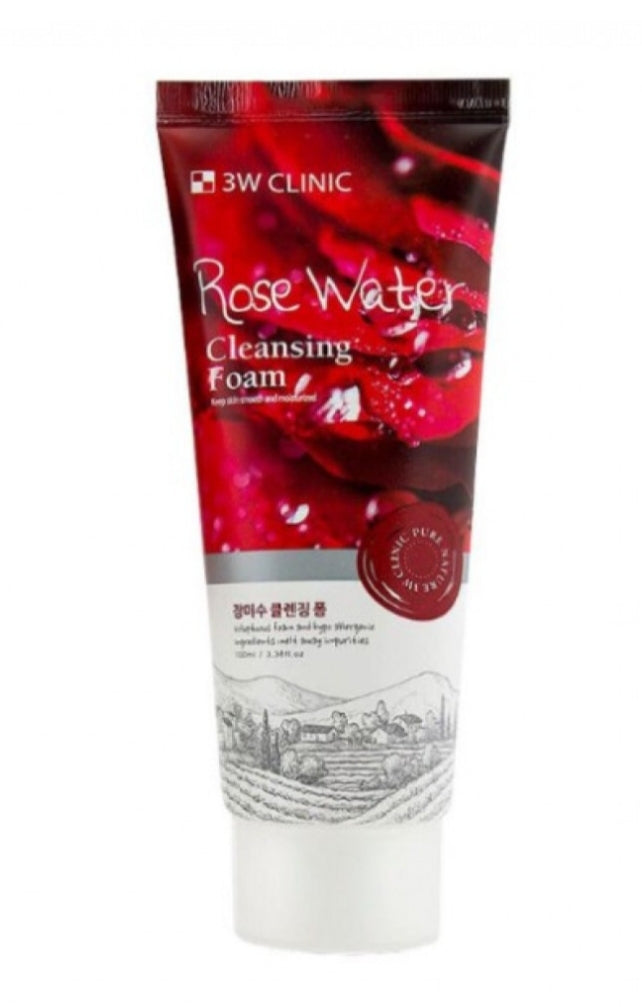 [K-beauty] 3W CLINIC Rose Water Cleansing Form