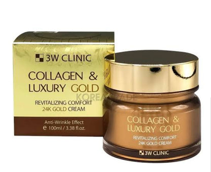 [K-beauty] 3W Clinic Collagen & Luxury GOLD Cream/ Revitalizing Comfort Cream