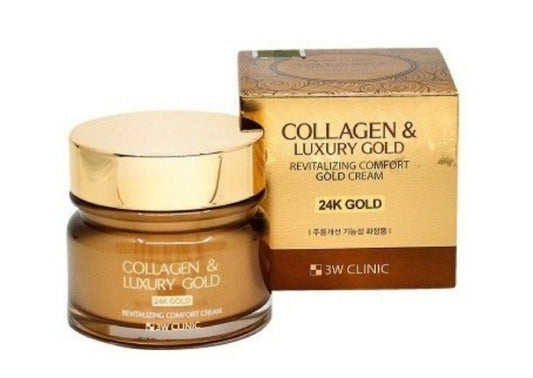 [K-beauty] 3W Clinic Collagen & Luxury GOLD Cream/ Revitalizing Comfort Cream
