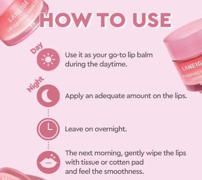 [K-beauty] LANEIGE LIP SLEEPING MASK EX [BERRY] 20g