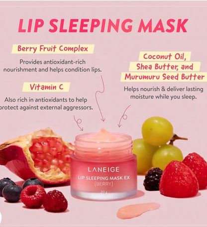 [K-beauty] LANEIGE LIP SLEEPING MASK EX [BERRY] 20g