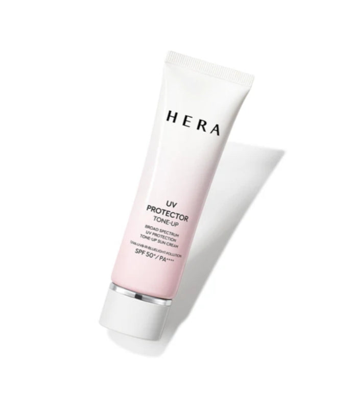 [K-BEAUTY] HERA UV PROTECTOR TONE-UP (Broad Spectrum/ UV Protection/ Tone up Sun Cream) UVA-UVB-IR-BLUELIGHT-POLLUTION SPF 50+/PA++++