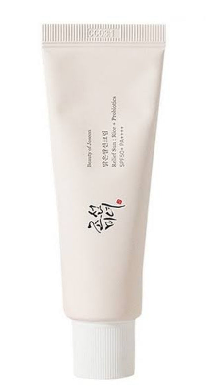 [K-beauty] Beauty of Joseon Relief Sun: Rice + Probiotics SPF 50+/ PA++++