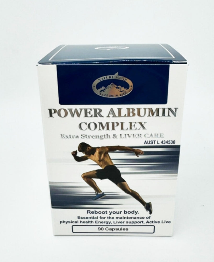 [Nature's Top] Power Albumin Complex (Extra Strength & Liver Care) 90 caps