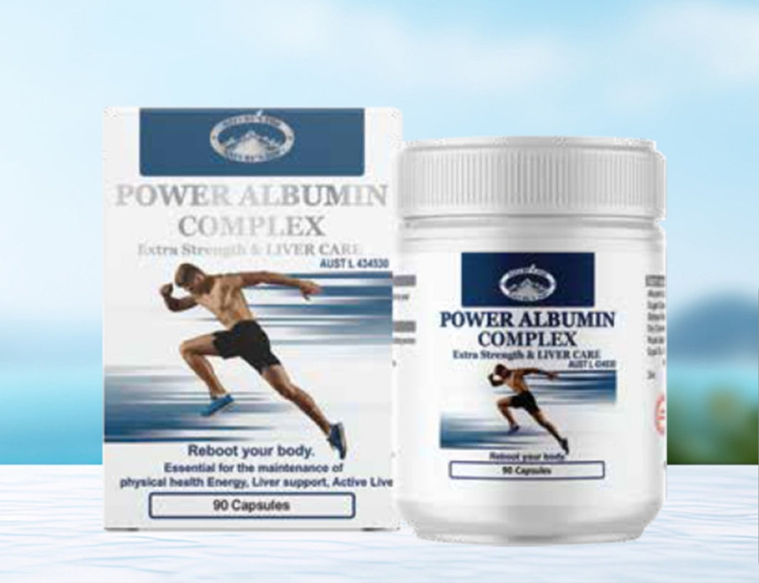 [Nature's Top] Power Albumin Complex (Extra Strength & Liver Care) 90 caps