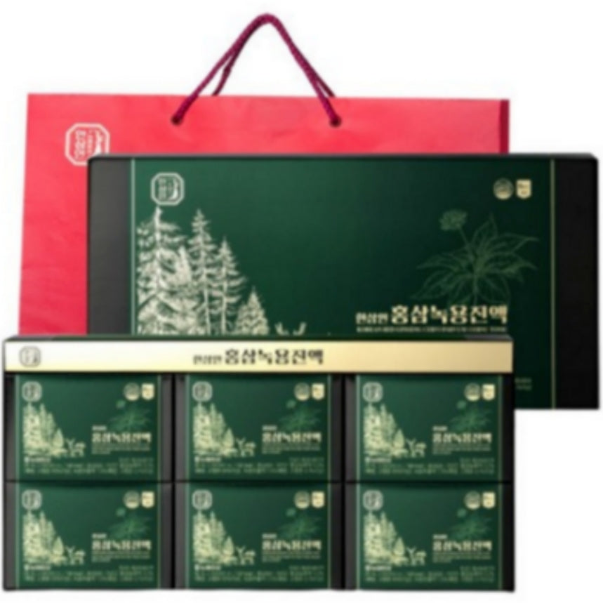 [Hansamin] Korean Red Ginseng Cervi Parvum Cornu Tonic 60mL x 30 pouches / 30 Days Serving