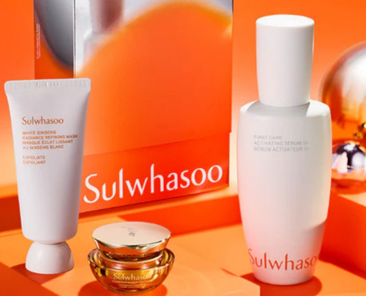 [K-Beauty] Sulwhasoo Activating Serum Special Set(White ginseng mask/concentrated ginseng cream