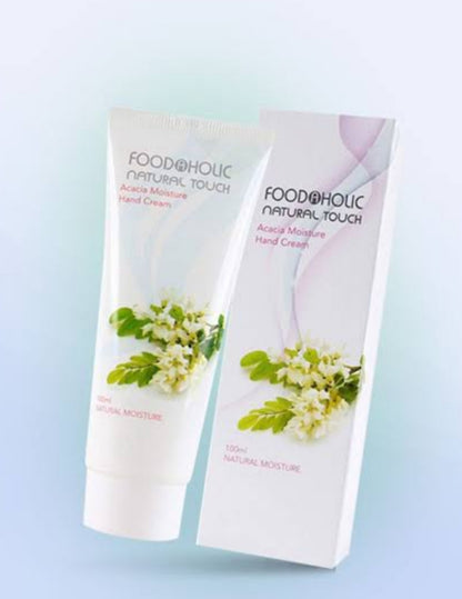 [K-beauty] FoodaHolic Natural Touch ACACIA Moisture Hand Cream 100ml