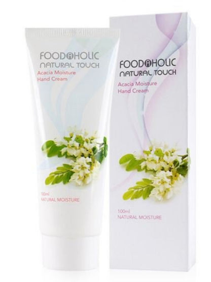 [K-beauty] FoodaHolic Natural Touch ACACIA Moisture Hand Cream 100ml