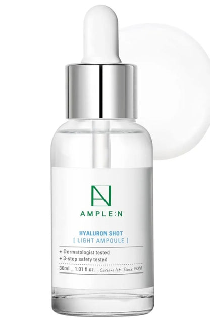 [K-beauty] Coreana AMPLE:N Hyaluronic SHOT Hydration Ampoule