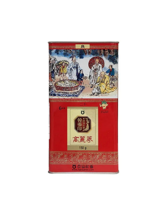 [Hansamin] Korean Red Ginseng Root / Good Grade 20ji 150g