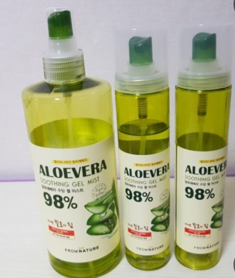 [K-beauty] Fromnature Aloevera 98% Soothing Gel MIST 120ml