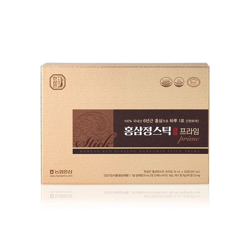 [Hansamin] Korean Red Ginseng Extract Stick Prime / 32days Serving