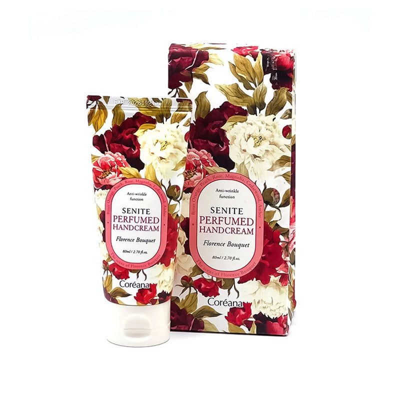 [K-beauty] Coreana Senite Perfumed HANDCREAM- Florence Bouquet 80ml