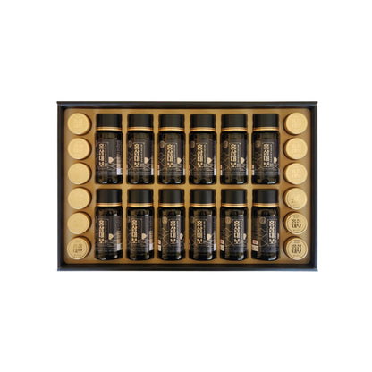 [Hansamin] KOREAN RED GINSENG GIFT SET ROYAL No.2 / 75ml x 12 bottles & 3.75g x 12 pills