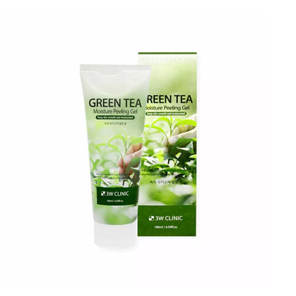 [K-beauty] 3W CLINIC GREEN TEA Moisture Peeling Gel 180ml