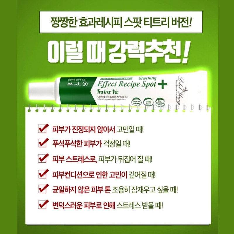 [K-beauty] Labelyoung Shocking Effect Recipe Spot Tea tree Ver.