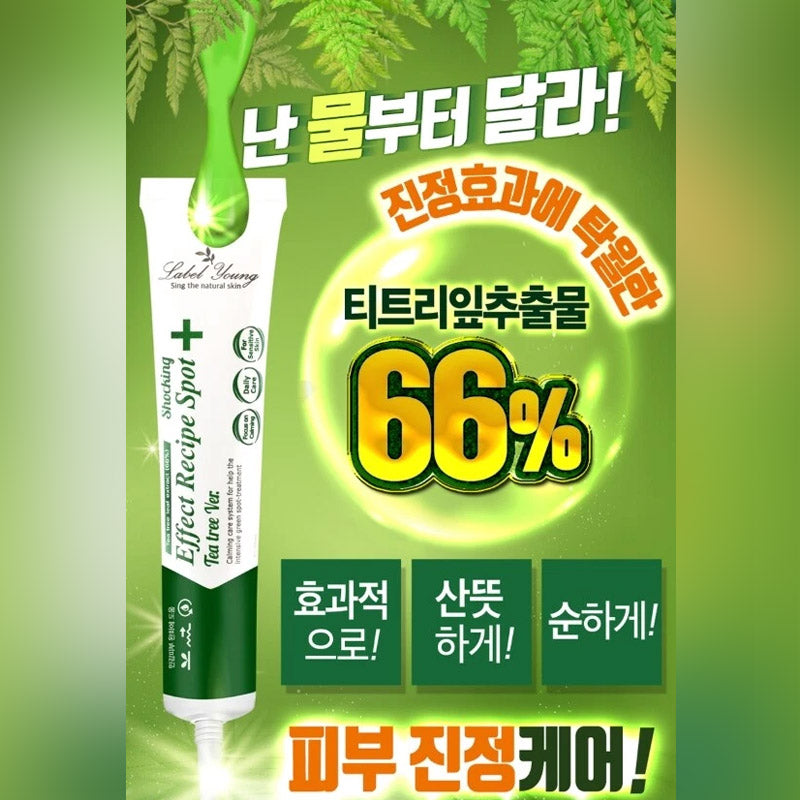 [K-beauty] Labelyoung Shocking Effect Recipe Spot Tea tree Ver.