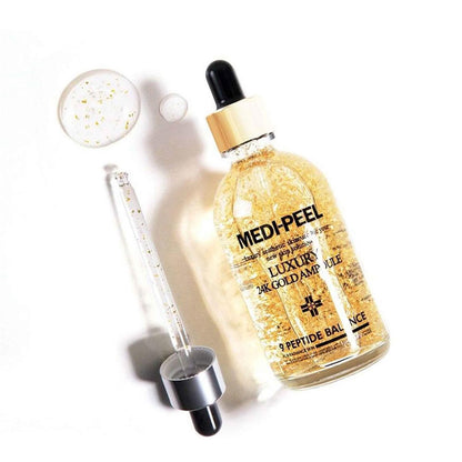 [K-beauty] MEDI-PEEL  LUXURY 24K GOLD AMPOULE 9-Peptide Balance 100ml