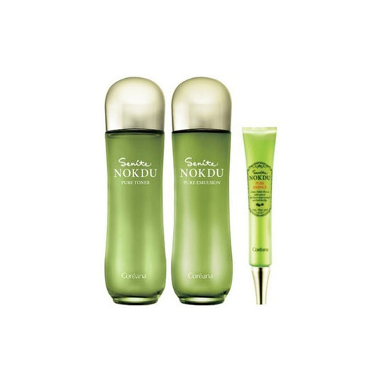 [K-beauty] Coreana Senite NOKDU Pure Set 2