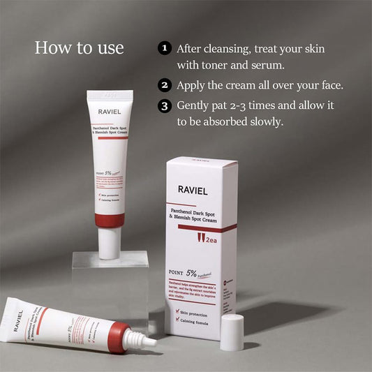 [K-beauty] Raviel Panthenol Dark Spot & Blemish Spot Cream