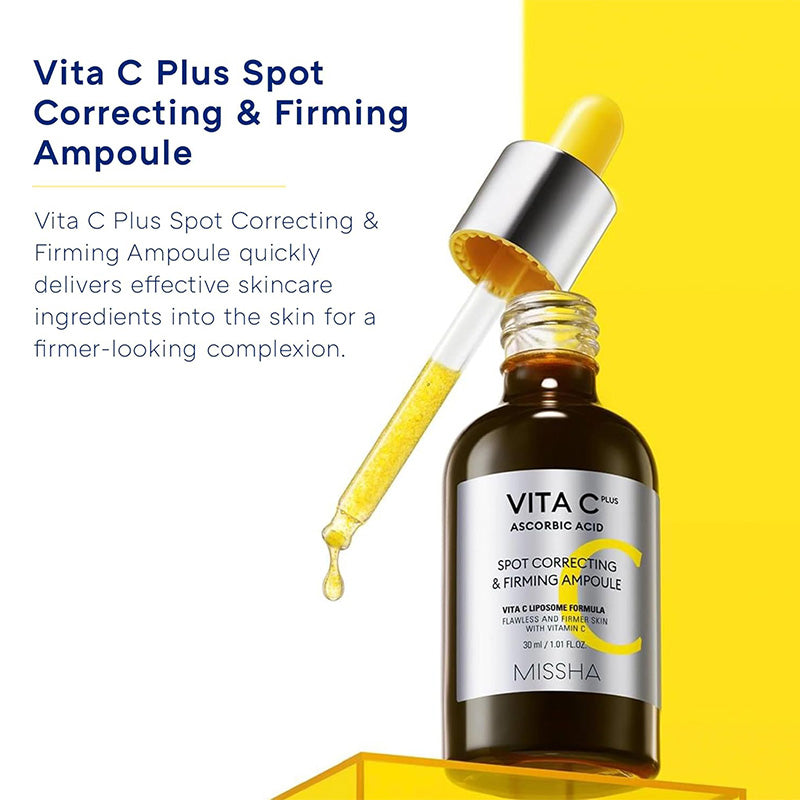 [K-beauty] MISSHA VITA C Plus SPOT CORRECTING & FIRMING Ampoule