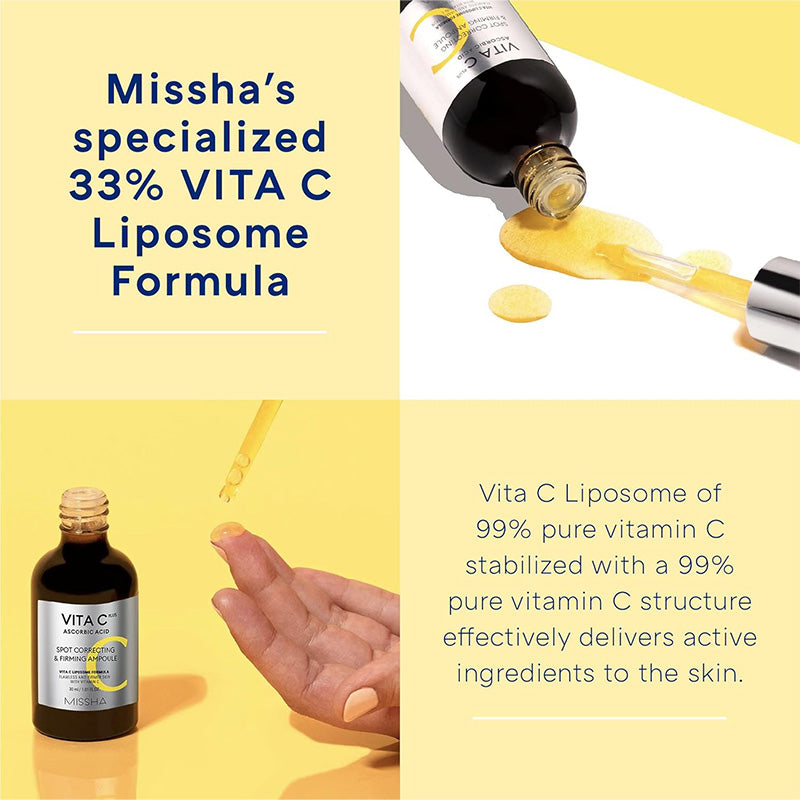 [K-beauty] MISSHA VITA C Plus SPOT CORRECTING & FIRMING Ampoule