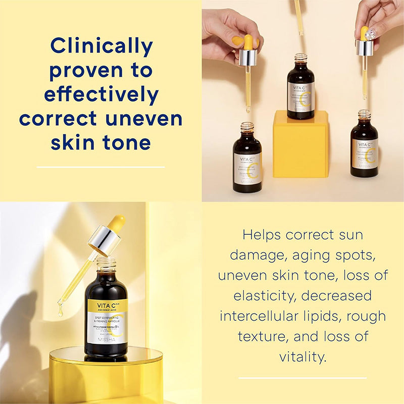 [K-beauty] MISSHA VITA C Plus SPOT CORRECTING & FIRMING Ampoule
