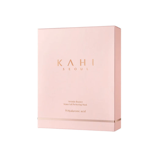 [K-Beauty] KAHI Seoul Wrinkle Bounce Water full Perfecting Mask 9 Hyaluronic Acid (6ea)