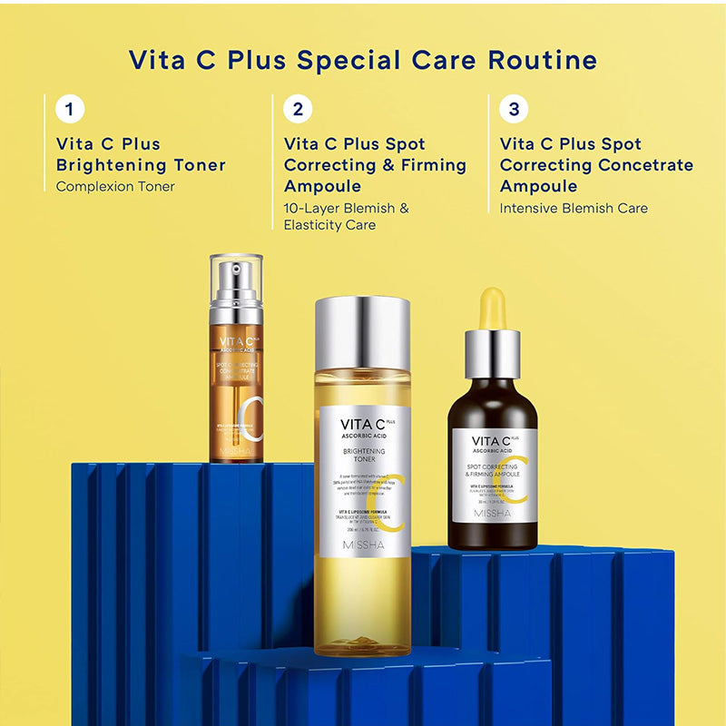 [K-beauty] MISSHA VITA C plus Ascorbic Acid BRIGHTENING TONER