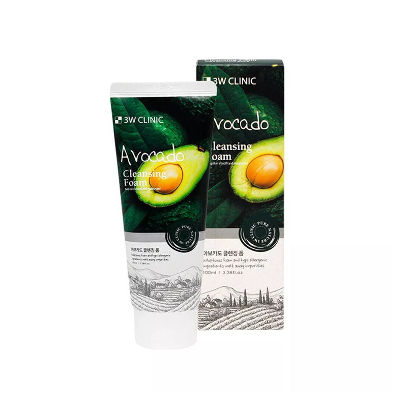 [K-beauty] 3W CLINIC Avocado Cleansing Foam