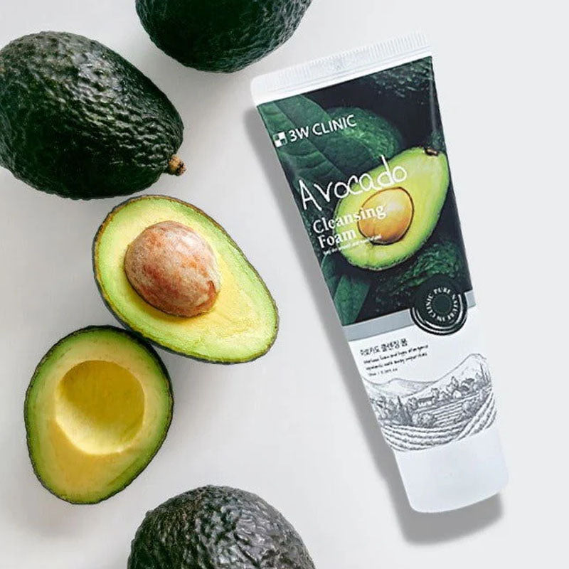 [K-beauty] 3W CLINIC Avocado Cleansing Foam