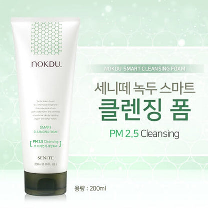 [K-beauty] Coreana SENITE Nokdu Smart  Cleansing Foam 200ml