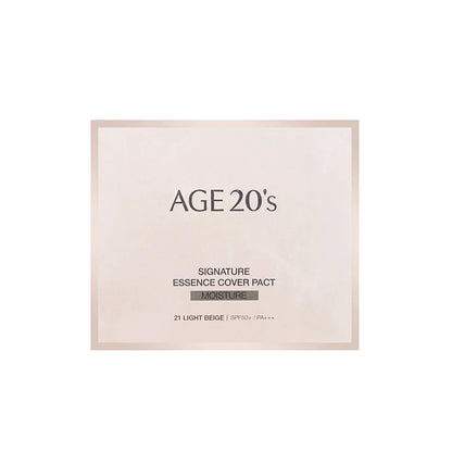 AGE 20’s signature essence cover pact moisture with Refill (SPF50+/PA+++) NO.21/23
