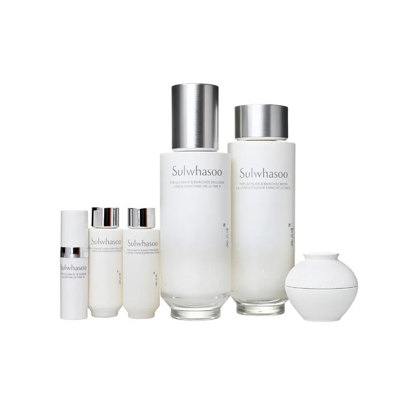 [K-beauty] Sulwhasoo The Ultimate S Enriched Water & Emulsion Set (2025 Edition)