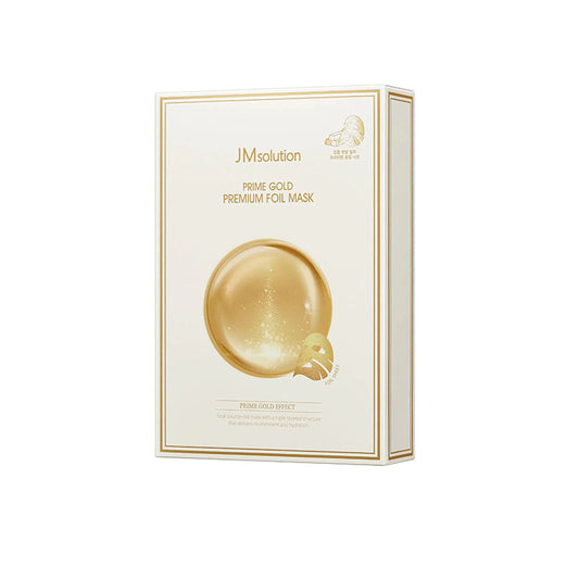 [K-Beauty] JM Prime Gold Premium Foil Mask(10ea)