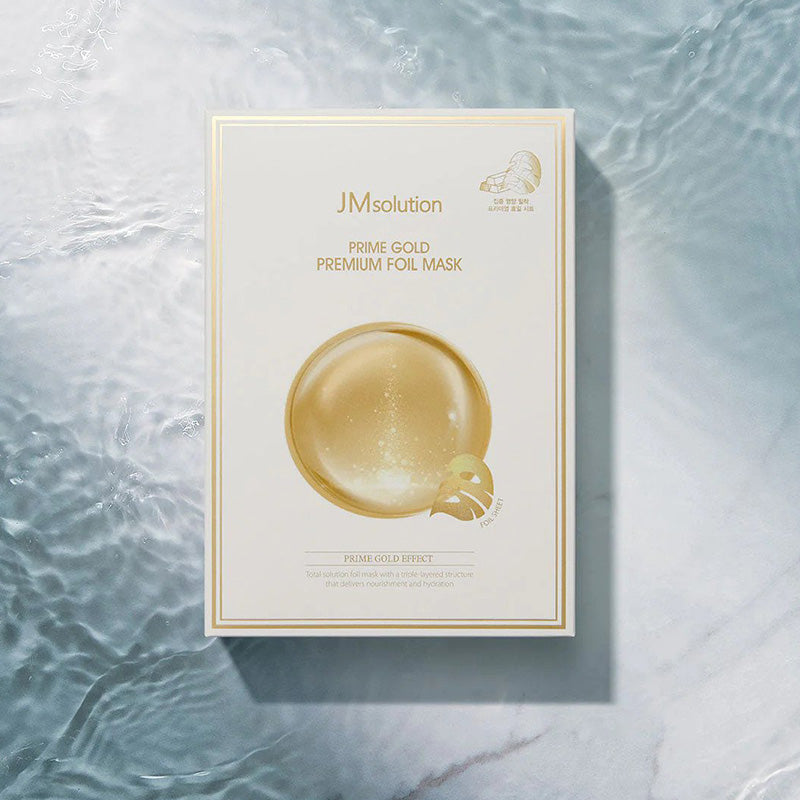 [K-Beauty] JM Prime Gold Premium Foil Mask(10ea)