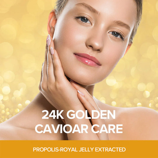 [K-beauty] JM SOLUTION Active GOLDEN CAVIAR NOURISHING Mask (10 Sheets)