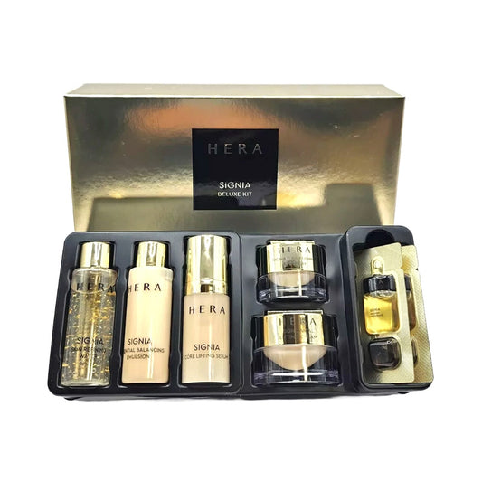 [K-beauty] HERA SIGNIA Deluxe Kit 6 Items (Travel Kit) Anti Wrinkles/ Elasticity/ Moisturizing