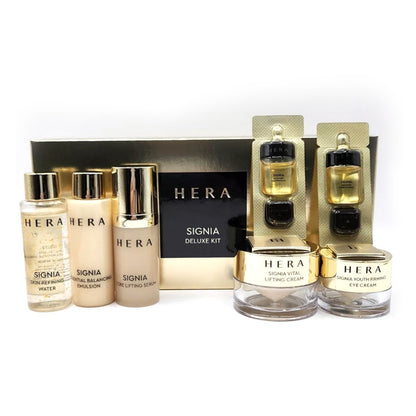 [K-beauty] HERA SIGNIA Deluxe Kit 6 Items (Travel Kit) Anti Wrinkles/ Elasticity/ Moisturizing