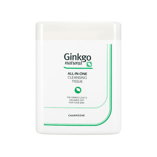 [K-beauty] Charmzone GINKGO Natural All-in-one Cleansing Tissue 110 Sheets