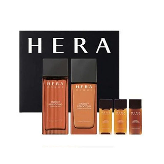 [K-beauty] HERA HOMME Energy Rebooting Taurine+ Keratinase (5 items)