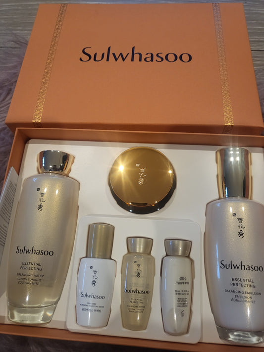 [K-beauty] Sulwhasoo Essential Perfecting Daily Routine Set (7 items)