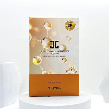 [K-Beauty] JayJun Collagen Skin Fit Mask UPGRADE-Wrinkle improvement (10sheets)