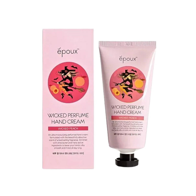 [K-beauty] EPOUX Wicked Perfume Hand Cream (Wicked Peach) 80ml