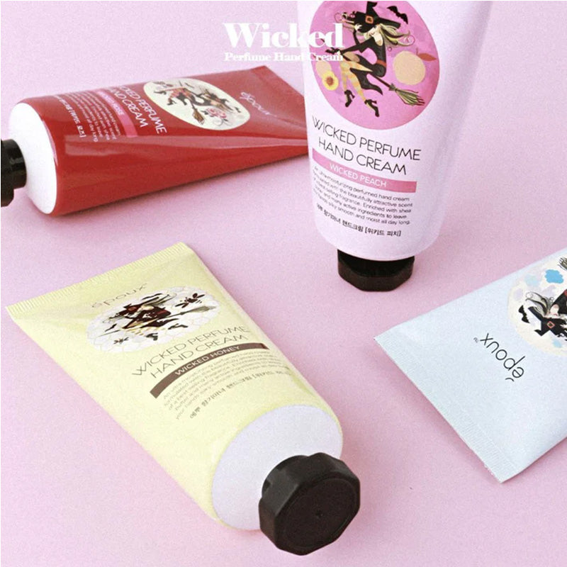 [K-beauty] EPOUX Wicked Perfume Hand Cream (Wicked Peach) 80ml