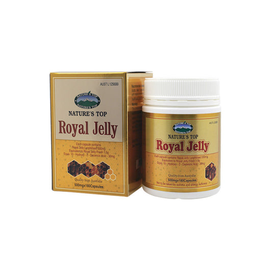 [Nature's top] Royal Jelly 500mg *180 caps