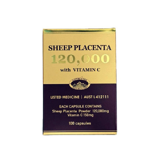 [Nature's Top] Placenta 120,000mg with Vitamin C 100caps