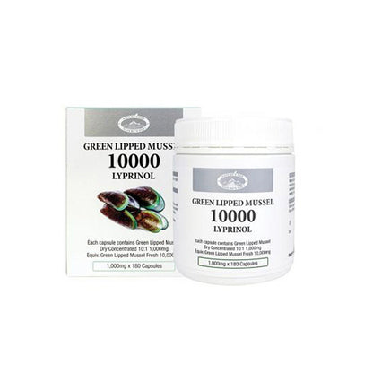 [Nature's Top] Green Lipped Mussel 10,000mg *180caps